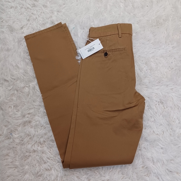 UNIS Gio khaki Chino pants NWT Sz 27 - Picture 5 of 9